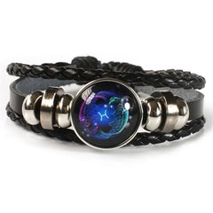 Zodiac Signs Constellation Luminous Bracelet