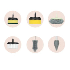 Electric Spin Scrubber Cleaning Brush