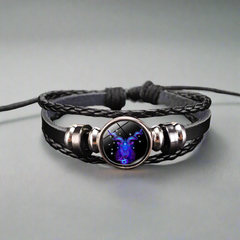 Zodiac Signs Constellation Luminous Bracelet