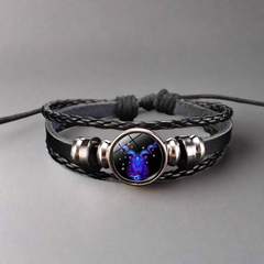 Zodiac Signs Constellation Luminous Bracelet