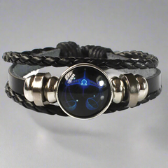 Zodiac Signs Constellation Luminous Bracelet