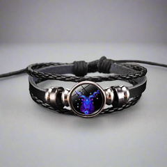 Zodiac Signs Constellation Luminous Bracelet