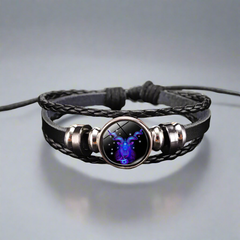Zodiac Signs Constellation Luminous Bracelet